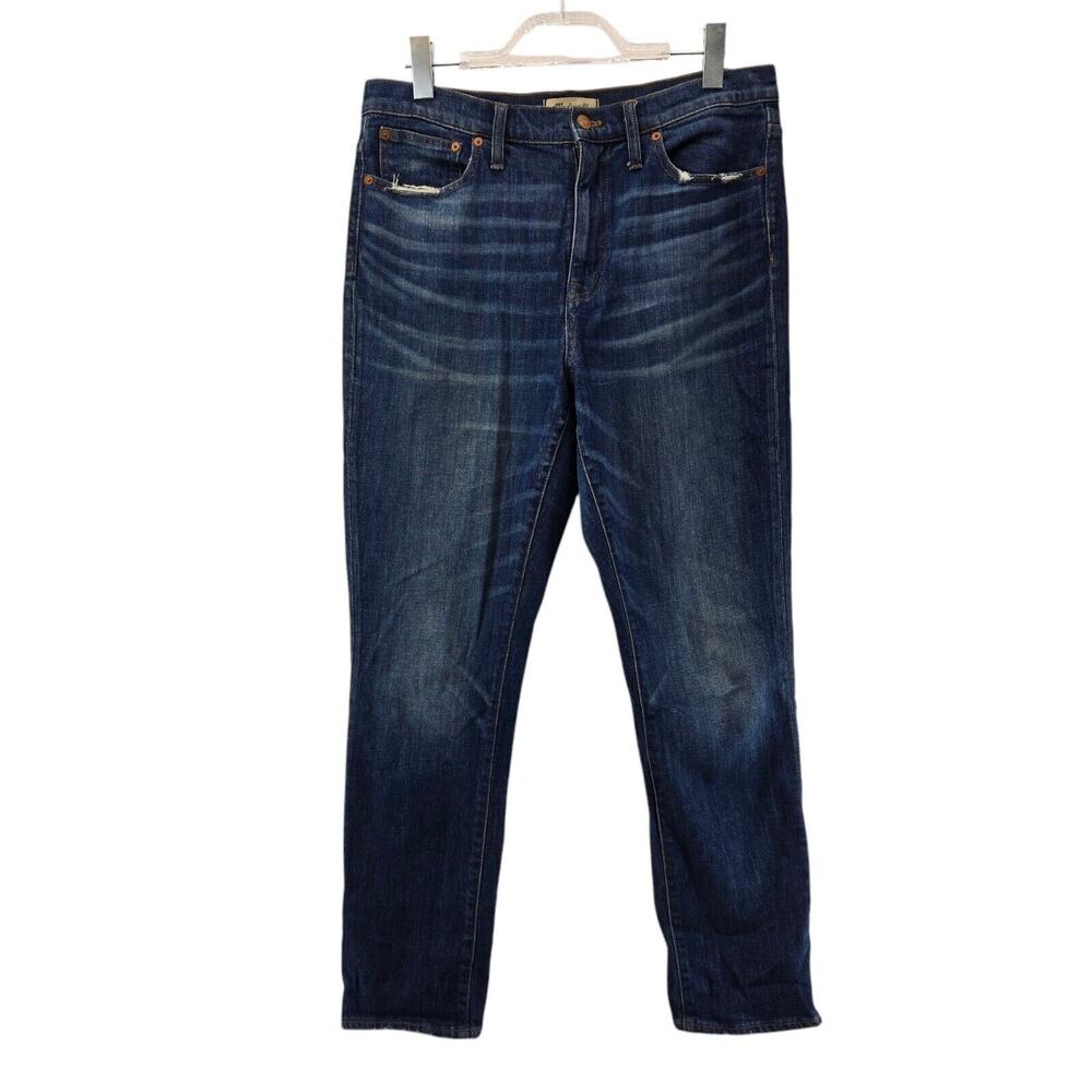 Madewell Jeans Womens 29 High Rise Slim BoyJean Boyfriend Relaxed Ankle Normcore